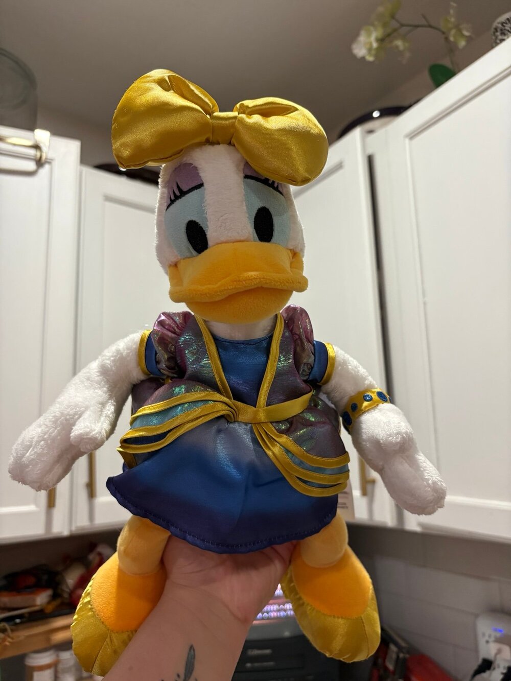Disney 50th Anniversary Daisy Duck Plush – 14” Limited Edition